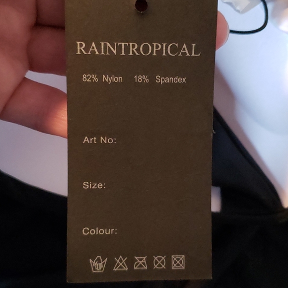 One peice halter swimsuit - Picture 3 of 4